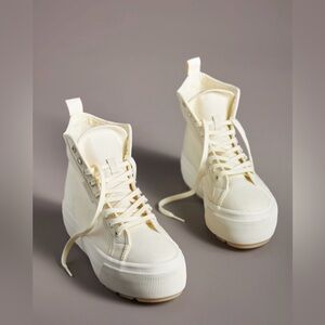 Anthropologie: Superga 2708 High Top Sneakers (with Box)